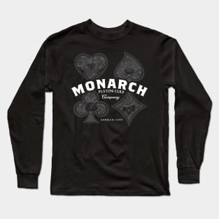 Monarch Playing Cards Long Sleeve T-Shirt